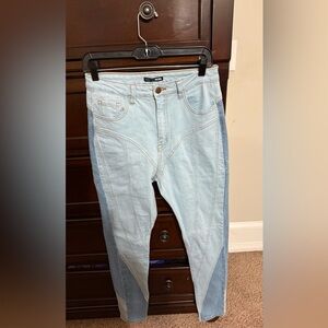 NWT Fashion Nova Step Aside High Rise Skinny Jeans - Size 9 regular